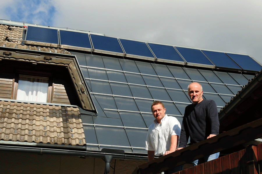 Erweiterung und Heizungseinbindung der Solaranlage