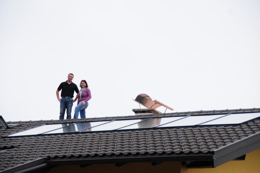 Heidi Schwaighofer mit Norbert Loindl