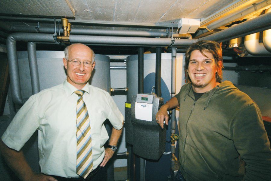 Manfred Held und Patrick Maderbök