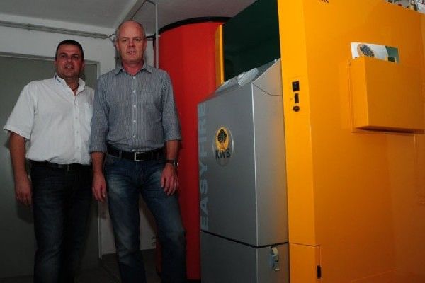 Optimale Kombi: Solar + Pellets