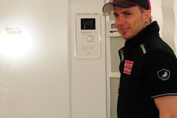 Stockerlplatz für Wärmepumpe