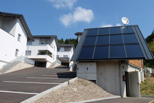 Neue Wohnanlage nutzt Sonnenenergie