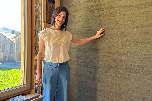 Holz und Lehm statt Plastik