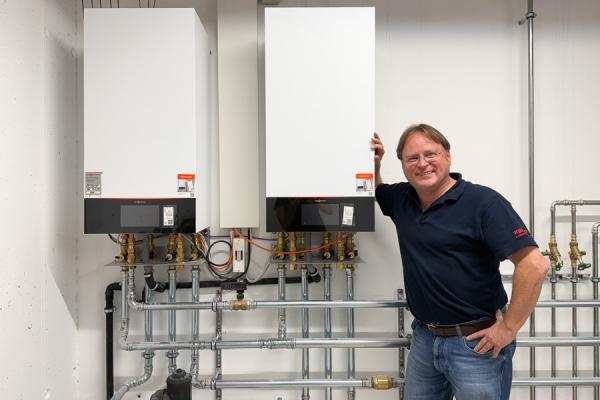 Recyclinghof heizt nachhaltig