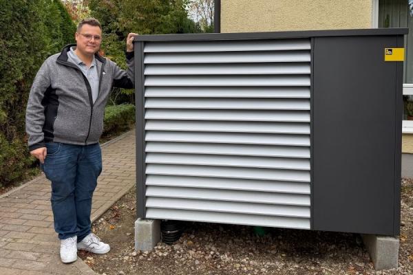 Moderne Heizlösung für fünf Wohneinheiten