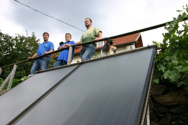 Pellets + Solar = optimales Paar