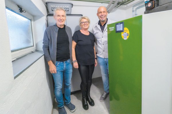 Der alte Kessel musste raus