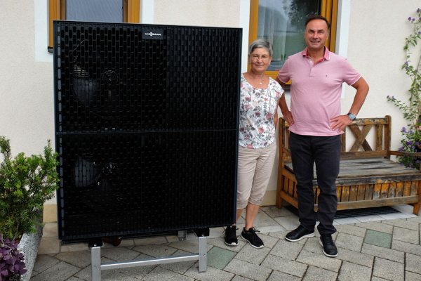 Die Luft-Wärmepumpe ist ideal