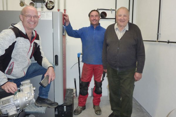 Hackschnitzel aus dem eigenen Wald