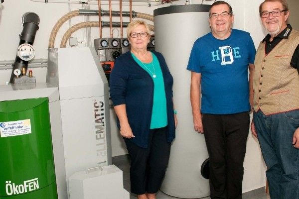 Die Heizung läuft von allein