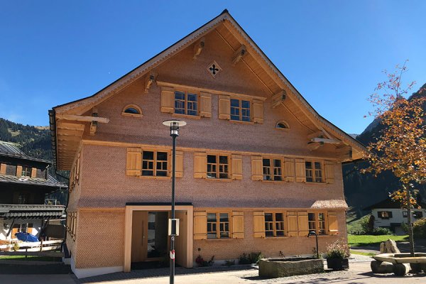 Walserhaus aus dem 15. Jh.