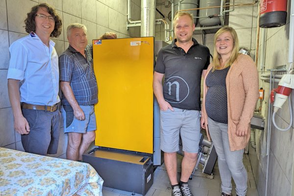 Gleicher Brennstoff, neuer Kessel