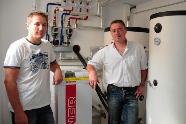 Neubau mit Wärmepumpe