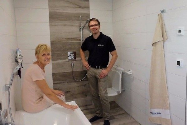 Große Erleichterung im Bad