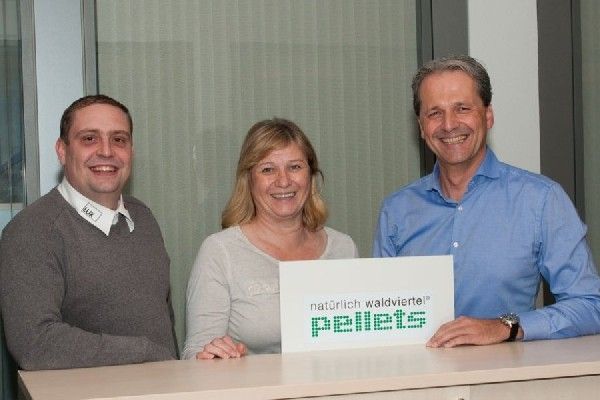 Pellets aus Eigenproduktion