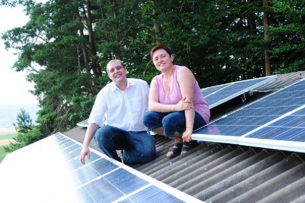 Wir sind für Sonnenenergie