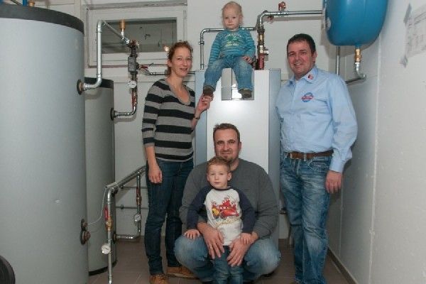 Neubau setzt auf Wärmepumpe