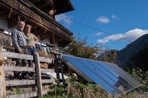 Scheitholz + Solar: Wunderbar!