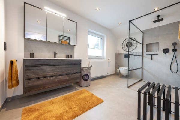 Unser Traumbad im Loft-Stil