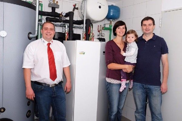 Platzsparendes Heizsystem