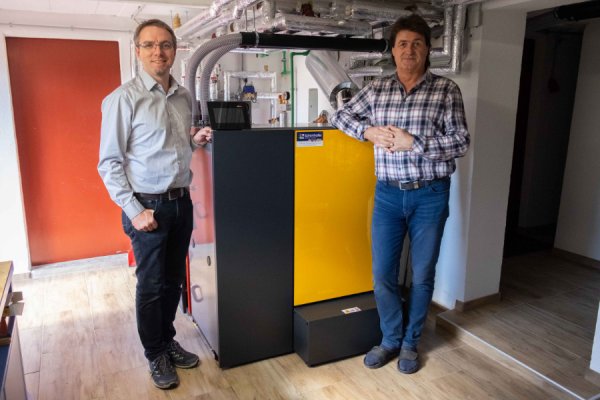 Einfach super: Pellets und Solar