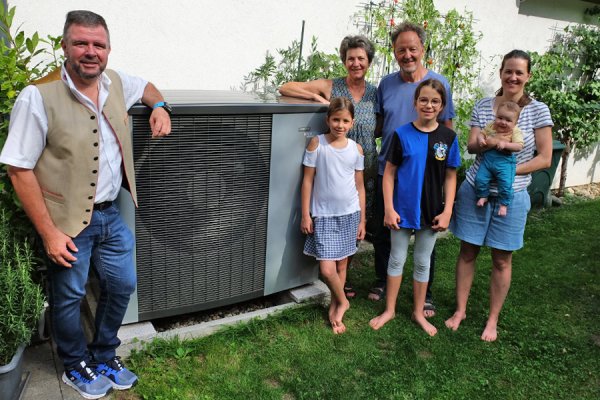 Zwei Familien, ein Heizsystem