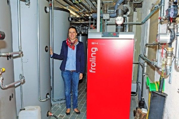 Heizen für Ge-Scheite