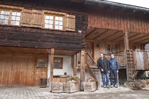Die Holzheizung hält mich fit
