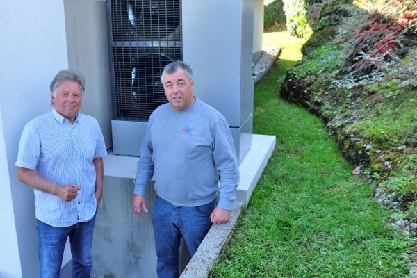 Sauber Heizen mit der Luft-Wärmepumpe 