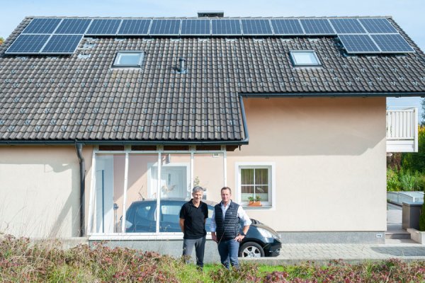Haus und Pool wohlig warm