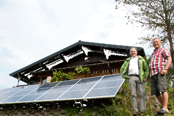 Gratis Strom für's Hallenbad