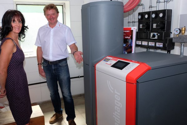 Mit Pellets automatisch warm