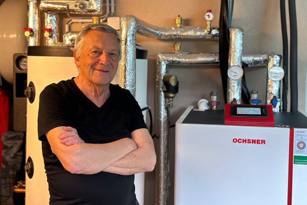 Leise Luftwärmepumpe und Solar