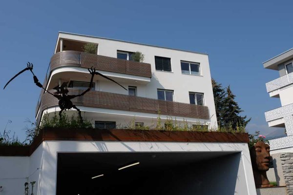 Coole Architektur und  moderne Haustechnik