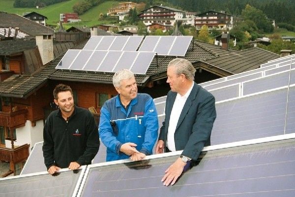 Biomasse + Solar im Crystall
