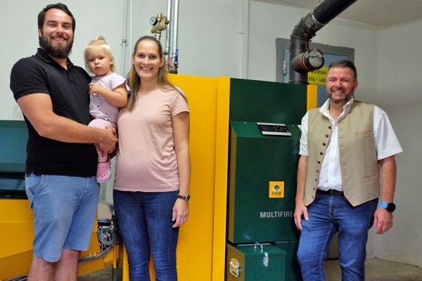 Alter Stall wird zum modernen Heizraum