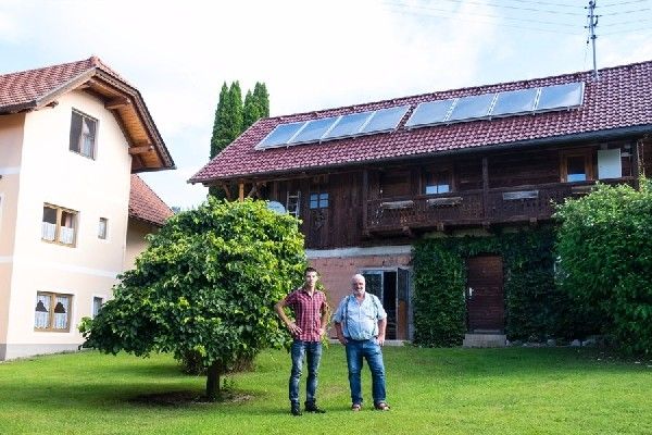 Stolz auf Sonne und Holz