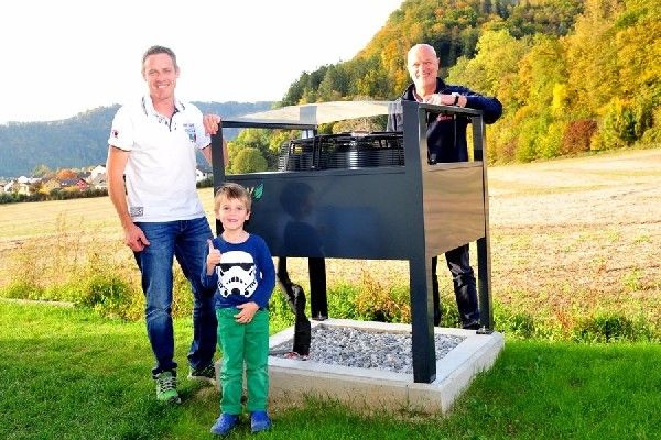 Jungfamilie mag es effizient