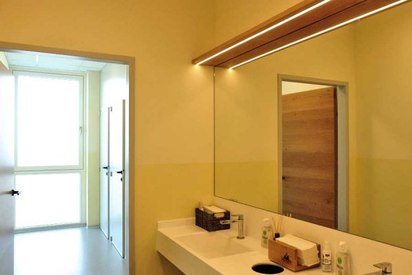 Moderne Sanitäranlagen (ohne Schikanen)