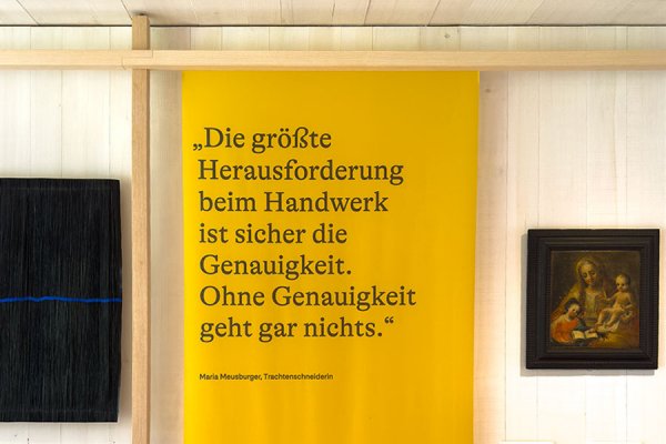Handwerkskunst gestern und heute